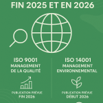 ISO : ce qui change fin 2025 et en 2026